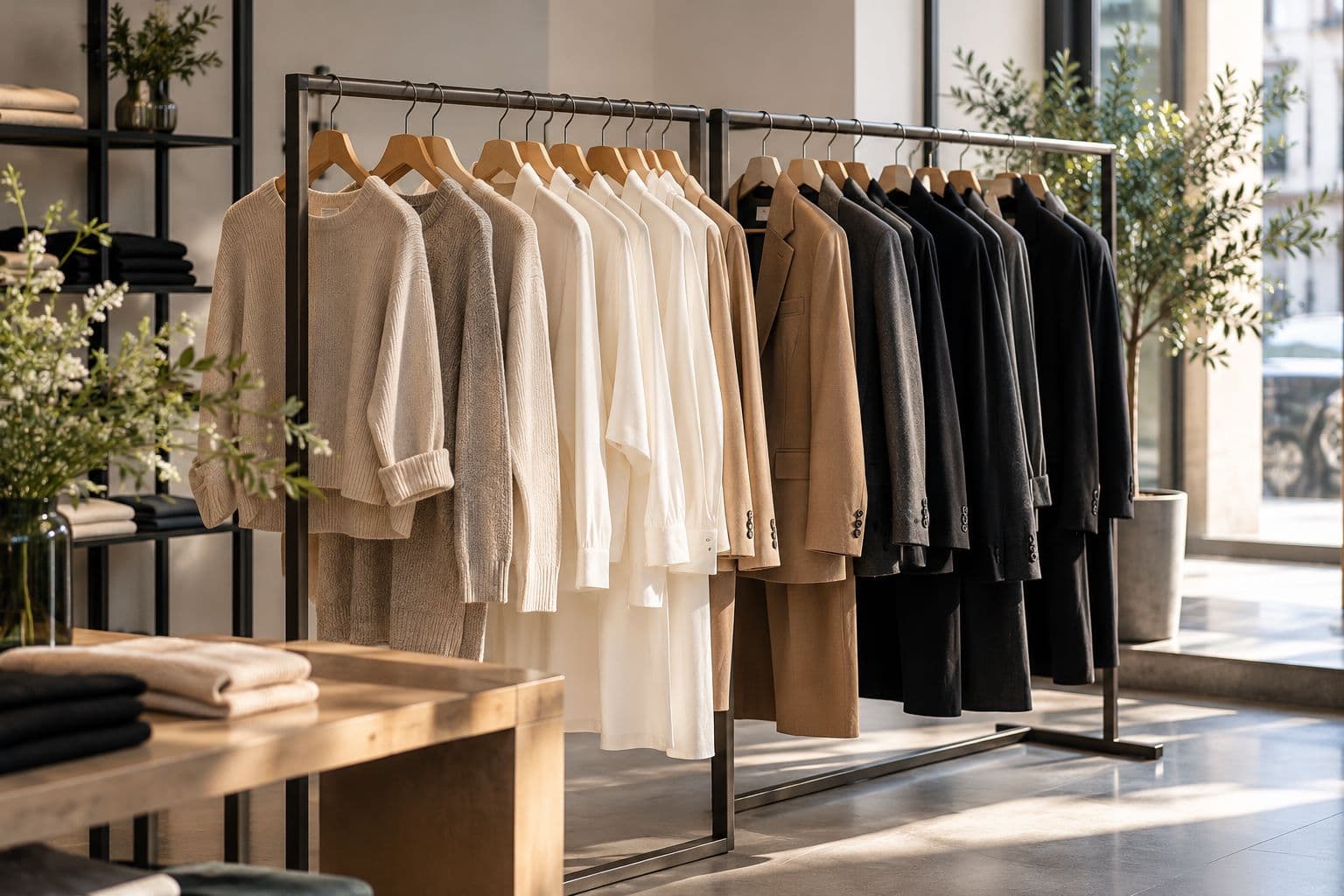 Finished apparel collection and distribution
