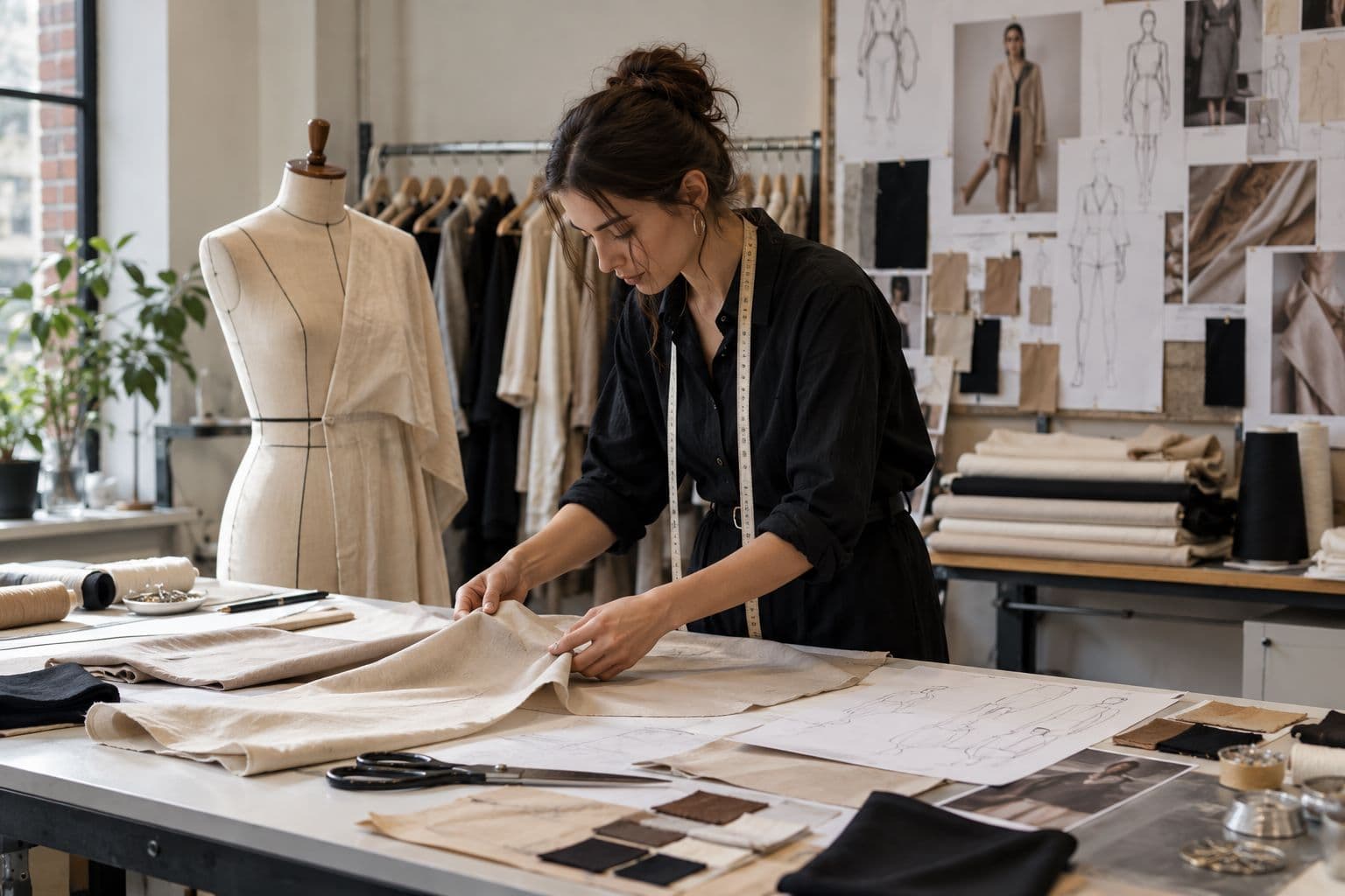 Pre-production pattern making and sampling